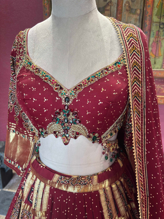 Royal Designer Lehenga Choli with Traditional Gold Matching Dupatta