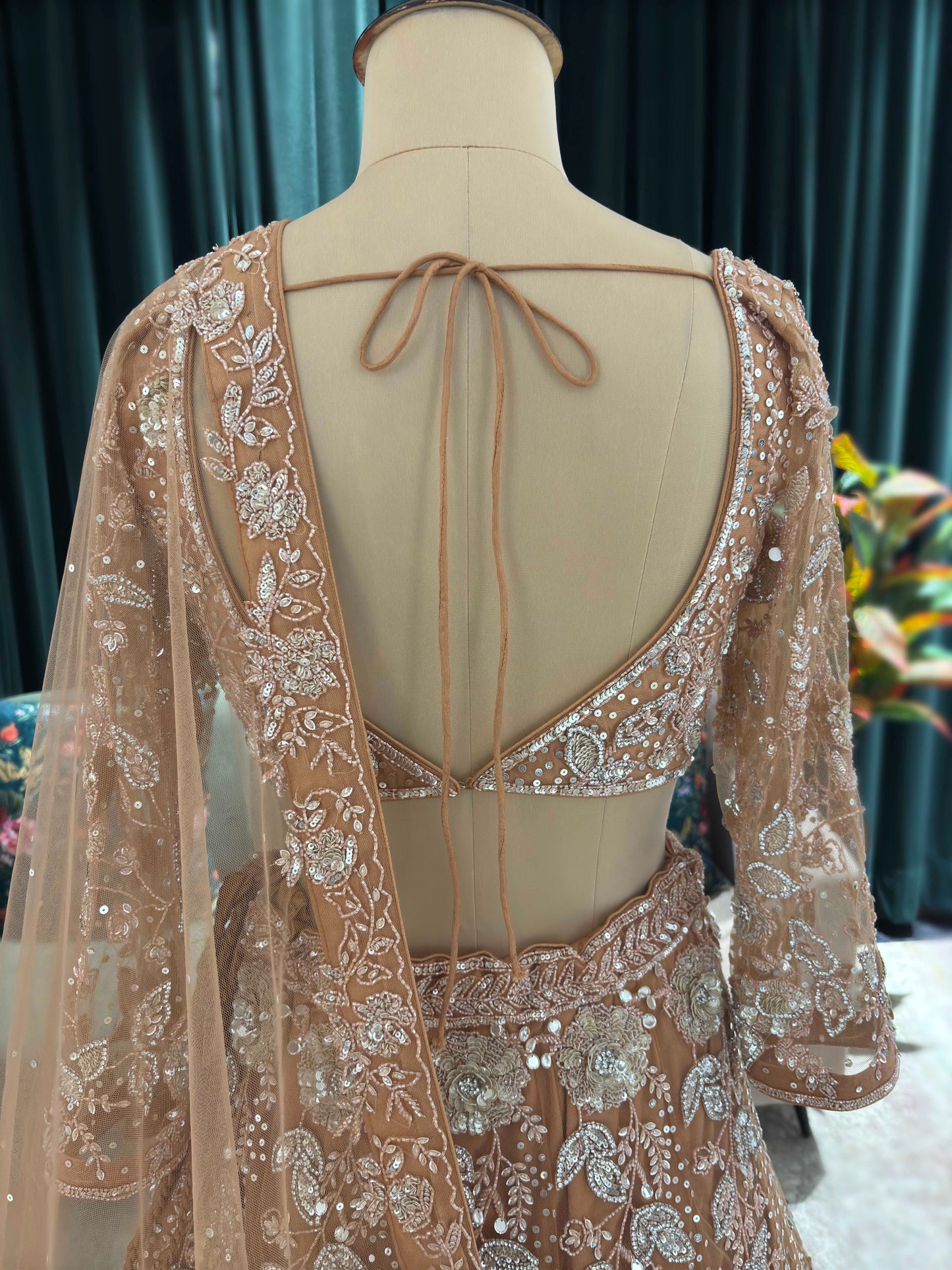 Geand Designer Embroidered Lehenga With Elegant Floral Work