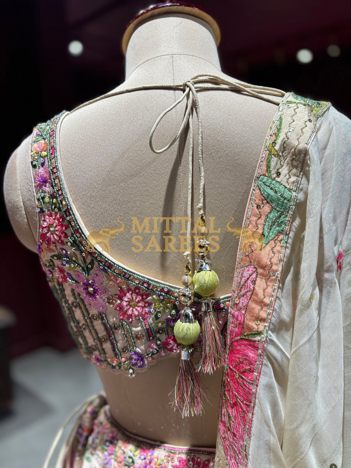 Floral Garden Embroidered Festive Lehenga Set Design