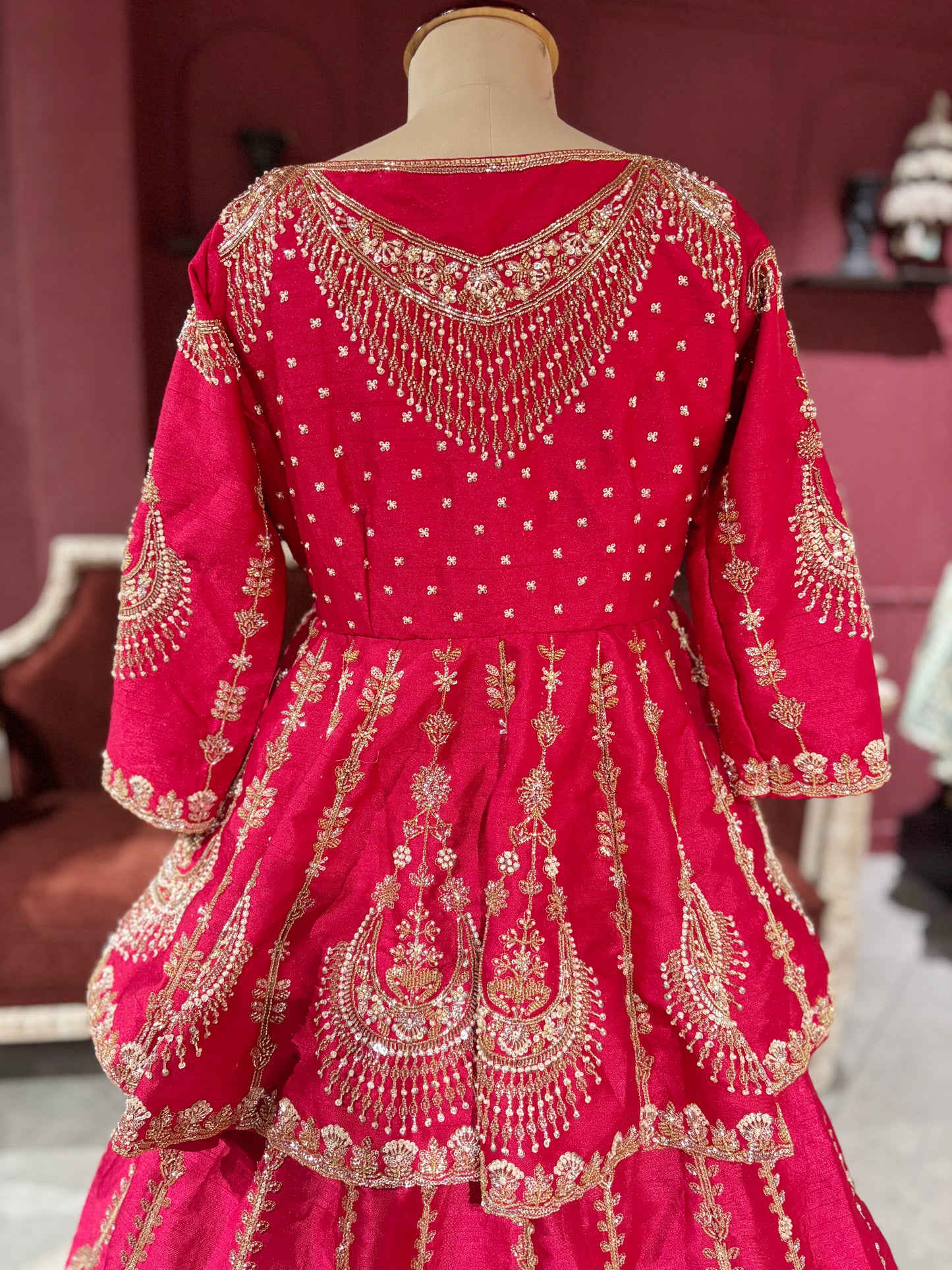 Rani Colour Silk Designer Lehenga With Jacket
