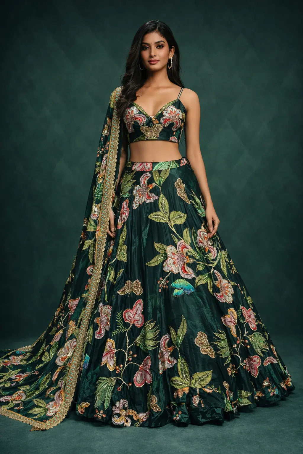 Lightweight Wedding lehenga and saree collection by Mittal Sarees for modern brides