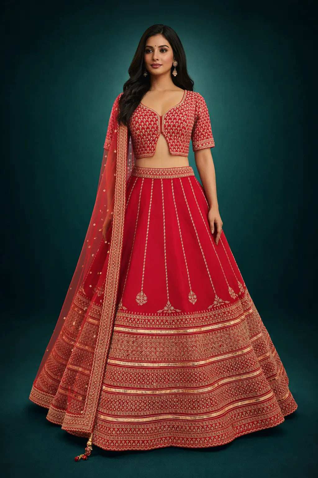 Why Her Reception Look Got More Attention Than She Expected