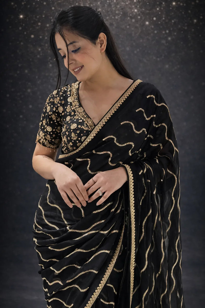 Georgette Sarees: Comfort Meets Style