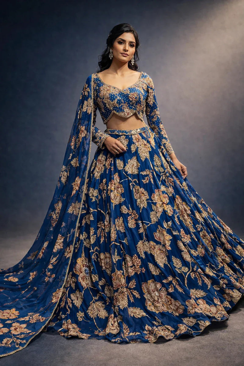 Embellished Lehengas: Perfect Blend of Luxury Comfort