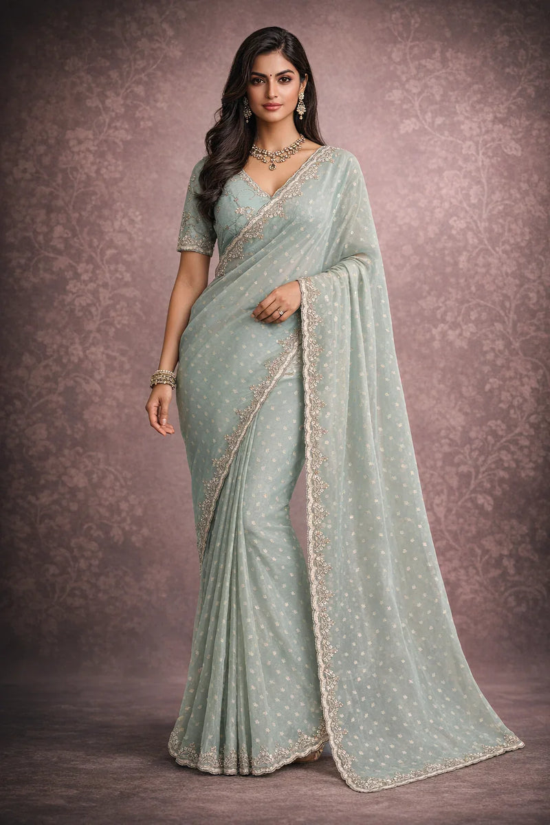 Party Wear Sarees That Combine Comfort and Glamour