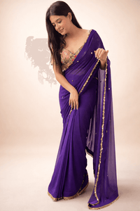 How One Trial Georgette Saree Changed Her Entire Wedding Look