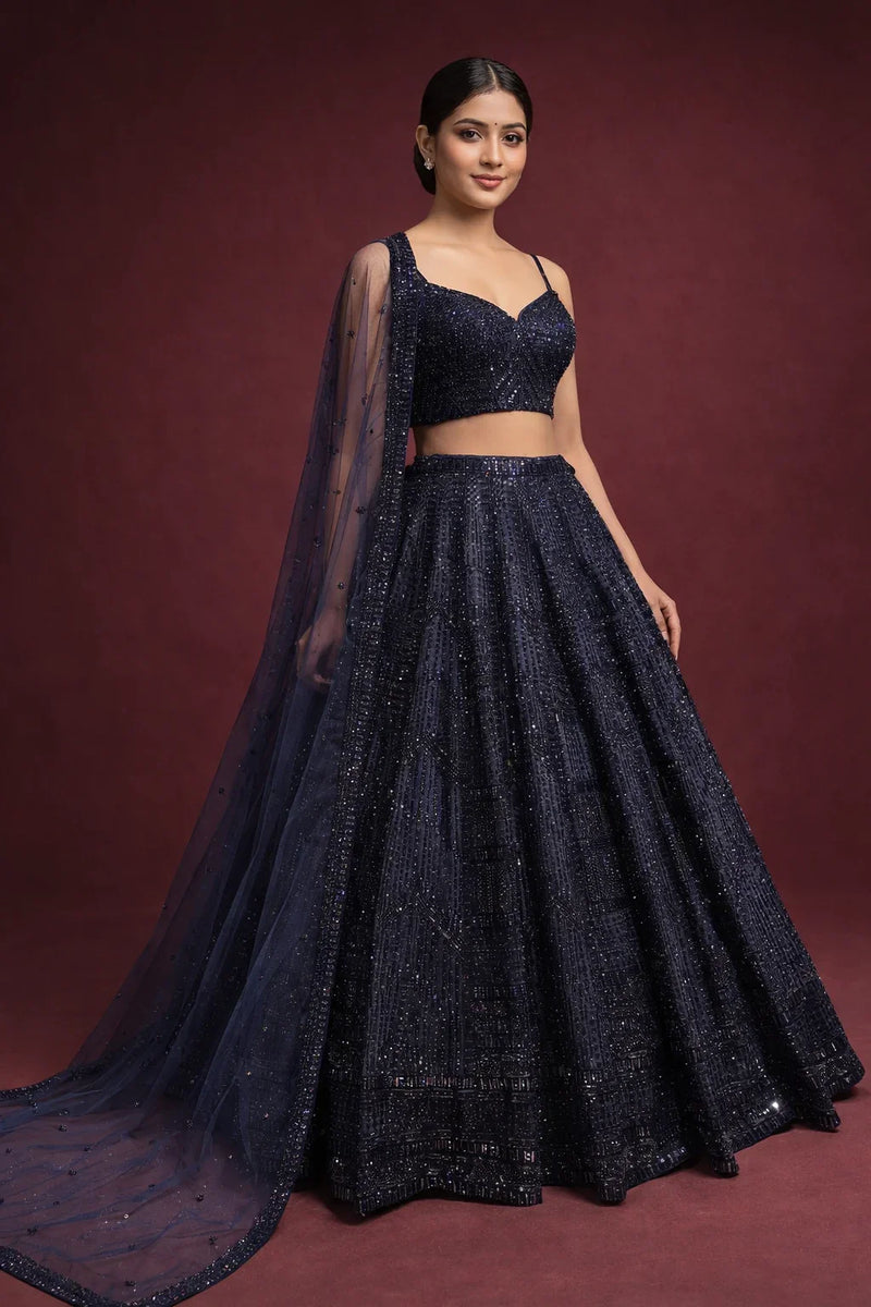 This Bridal Lehenga Colour Looks Royal Without Being Heavy