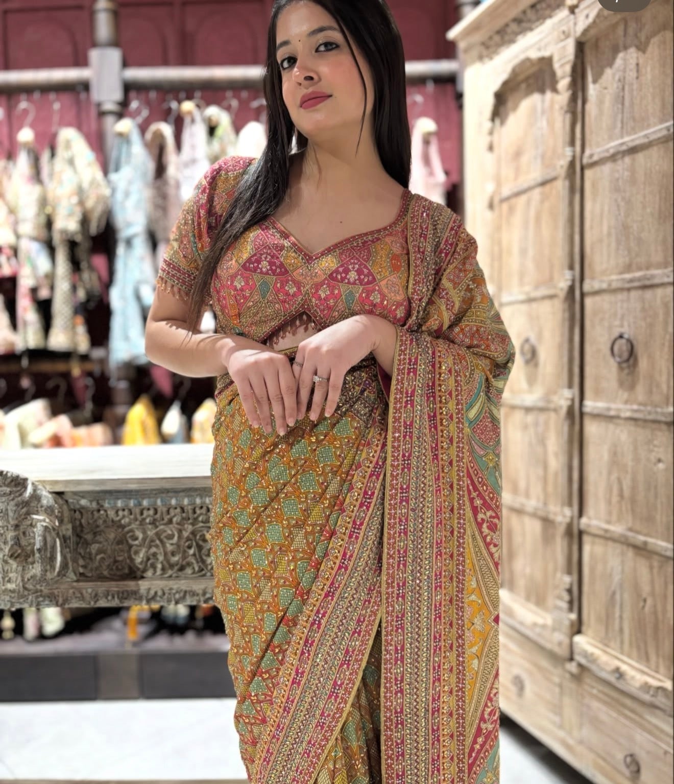 rangrez saree