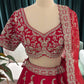 Perfect Designer Bridal Lehenga in Silver Zari & Paisley Motifs