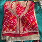Golden Designer Saree with Sequin Floral Motifs