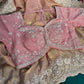 Designer Soft Pink Saree with Golden Paisley Embroidery