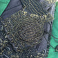 Grand Dark Blue Saree with Sequin Embroidery