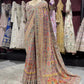 Patola Inspired Saree with Heavy Mirror Work & Designer Blouse