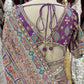 Patola Inspired Saree with Heavy Mirror Work & Designer Blouse