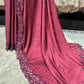 Designer Saree with Heavy Sequins Handwork Luxury Wedding Party