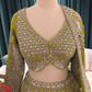 Perfect Zari & Sequins Lehenga with Deer Motifs and Dome Accents