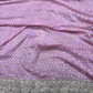 Khaddi Georgette Pink Blouse with Gold Sequin Embroidery