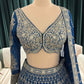 Grand Embroidered Lehenga Set with Zari & Beadwork Detailing