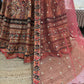 Rose Gold Lehenga Set with Sweetheart Choli & Polka Dot Dupatta