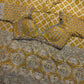 Mustard Yellow Bandhani Saree with Traditional Embroidery