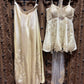 Ivory Pearl Embellished Peplum Divider Set with Dupatta