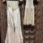 Ivory Pearl Embellished Peplum Garara Set with Dupatta