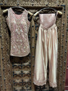 Blush Pink Embroidered Kurti & Palazzo Set