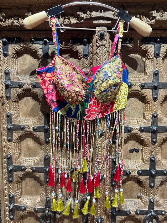 Carnival Theme Floral Printed Boho Designer Sharara