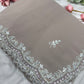 Handwork Georgette Saree Premium Sequins & Cutdana Border