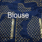 Silk Blue Sequins Work Designer Saree with Heavy Embroidered Border