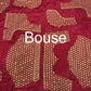 Silk Red Embroidered Designer Saree with Pearl & Sequin Border Work
