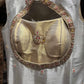 Ivory Silver & Gold Embroidered Cutout Kurti Palazzo Set for Women