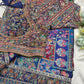 Navy Blue Multicolor Heavy Embroidered Designer Readymade Blouse
