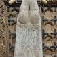 Champagne Gold Embroidered Halter Neck Top with Shimmer Palazzo Set for Women
