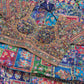 Navy Blue Multicolor Heavy Embroidered Designer Readymade Blouse