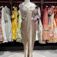 Gold Shimmer Drape Saree with Hand-Embellished Designer Blouse