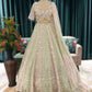Embroidered Lehenga with Sequin Adornments & Sheer Dupatta