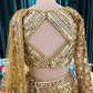 Regal Sunehri Grand Lehenga With Luxe Mirror Embellishment