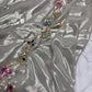 Designer Saree with Heavy Mirror & Multicolor Stone Embroidery Work