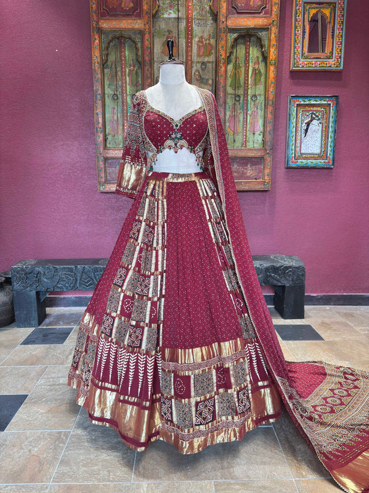 Royal Designer Lehenga Choli with Traditional Gold Matching Dupatta