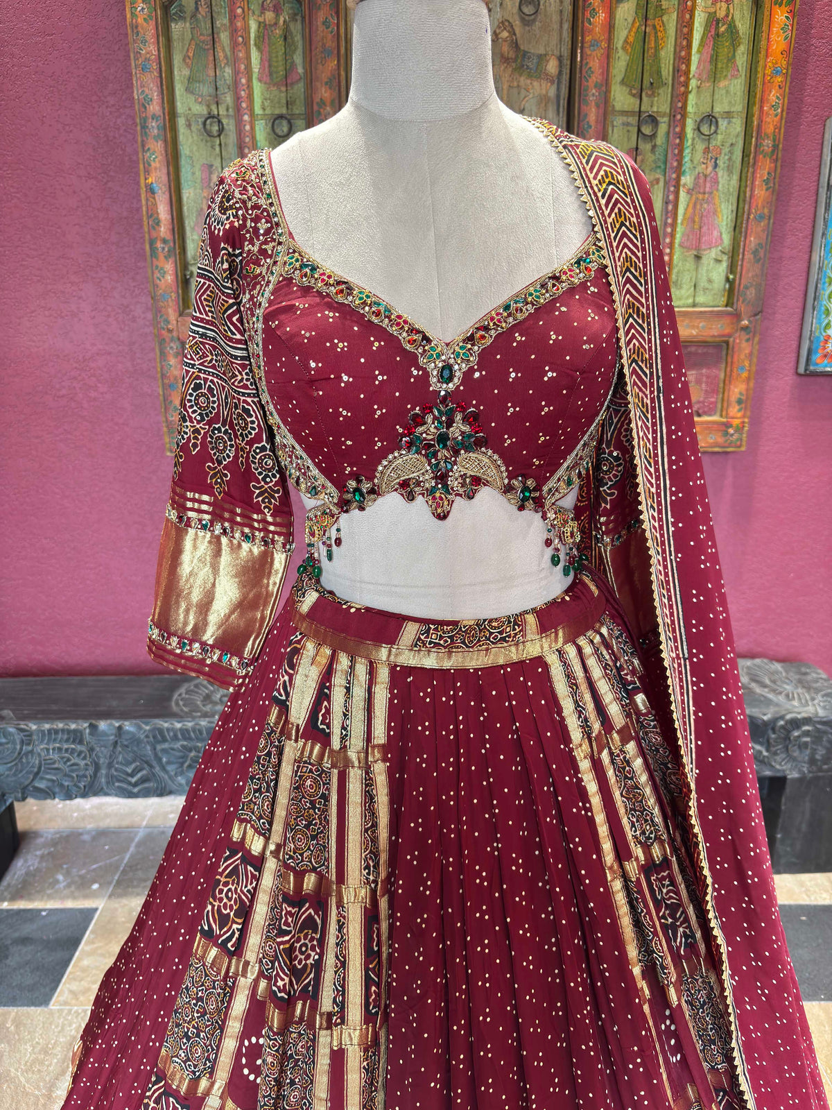 Royal Designer Lehenga Choli with Traditional Gold Matching Dupatta