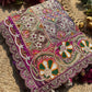 Designer Patola Saree with Heavy Multicolor Floral Embroidery