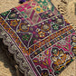 Royal Purple Multicolour Patola-Inspired Designer Saree with Floral Embroidery, Mirror Work, Geometric Motifs and Scalloped Lace Border