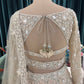 Grand Off-White Colour Lehenga with Sequins & Cutdana Work