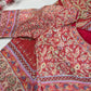 Grand Designer Floral Print Saree With Zarkan & Sequins Work Blouse