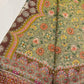 Mustard Yellow Designer Printed Saree with Heavy Handwork Blouse