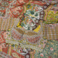 Mustard Yellow Designer Printed Saree with Heavy Handwork Blouse