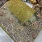 Green Kanchipuram Silk Saree with Heavy Sequins Embroidered Border