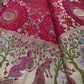 Rani Designer Woven Saree with Rich Zari Border & Peacock Floral Pallu