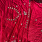 Royal Red & Gold Elephant Embroidered Designer Saree